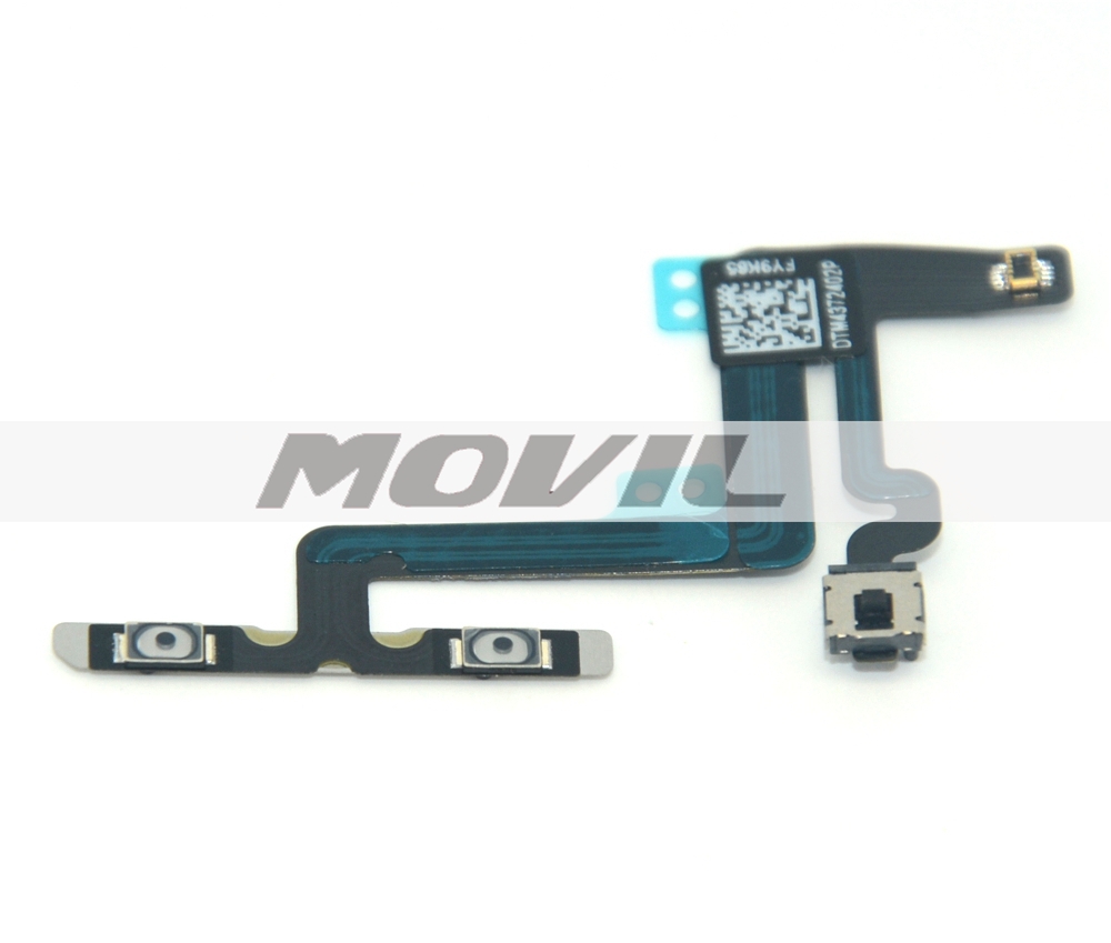 Original New Power Mute Volume Button Switch Flex Cable Ribbon for iPhone 6 Plus